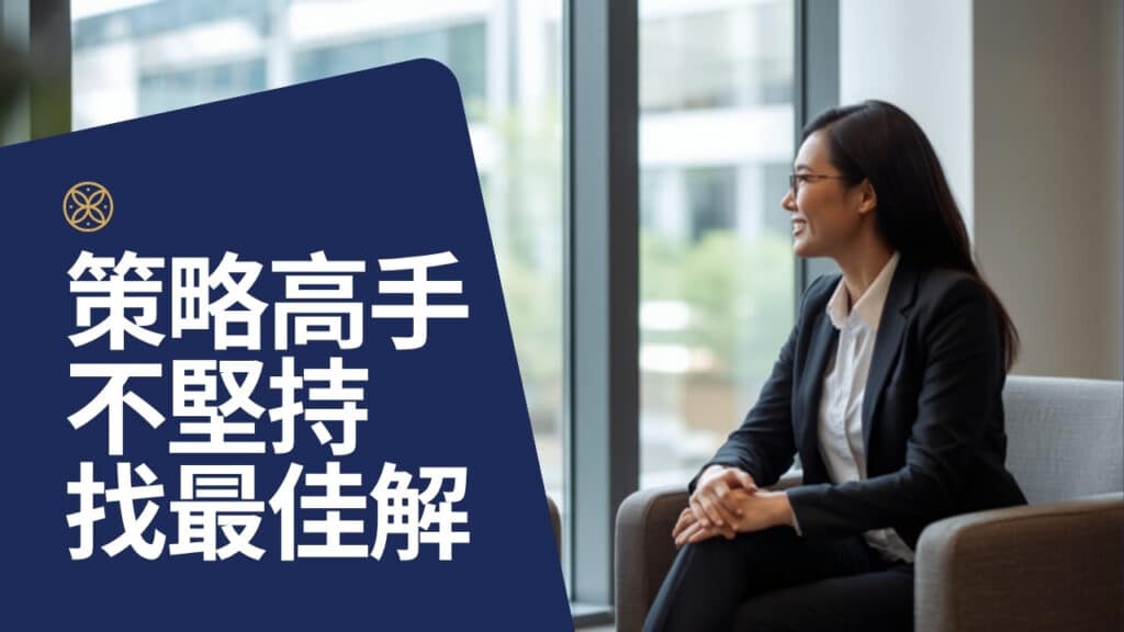 策略高手不是堅持己見，是找到最佳解：一位策略長的領導觀