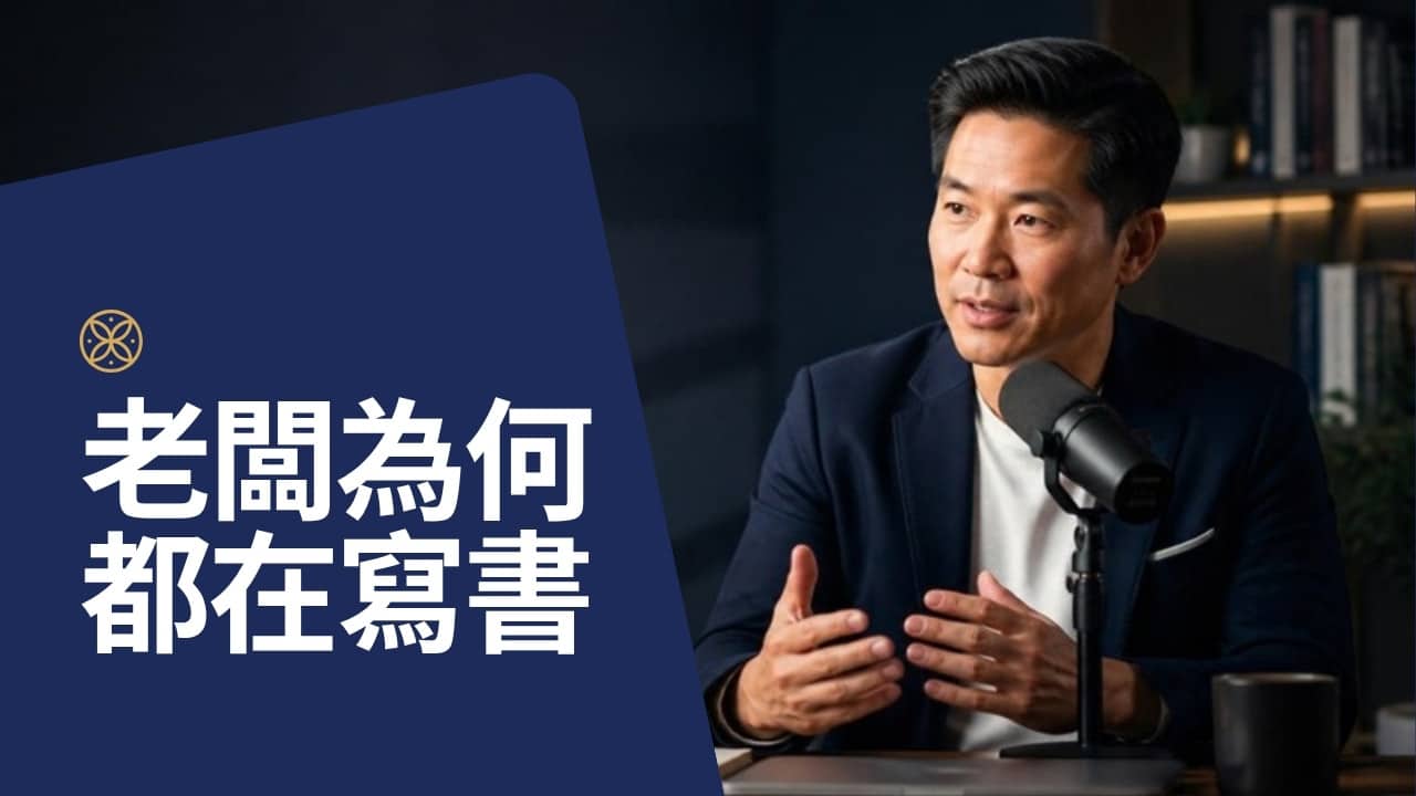 為什麼頂尖 CEO 都在寫書、上 Podcast？思想領導力的長期複利